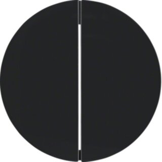 BERKER  85142131 Taste 2fach R.1/R.3 schwarz glänzend