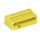 WAGO 243-508 MICRO-Verbindungsdosenklemme;für eindrähtige Leiter;Ø 0,8 mm;gelb