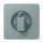 Jung CD 1541 GR Abdeckung für Drehschalter, Duroplast, Serie CD, grau