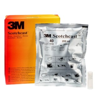 3M 40-B 3M™ Scotchcast™ 40-B, Polyurethan-Kabelharz, 2-Komponenten GMG-System, Größe B, 200 ml