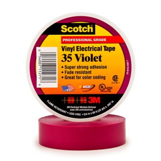 3M SCOTCH35-19X20VI Scotch® 35 Vinyl...