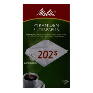 Melitta Pyramiden-Filterpapier 202 S VPE...