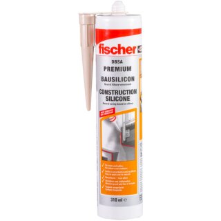 FISCHER DBSA GR (DE/EN) Bausilicon DBSA 310ml betongrau