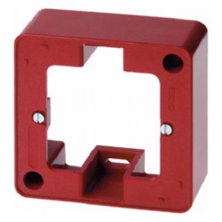 Berker 10290062 Aufputz-Rahmen 1fach rot glänzend