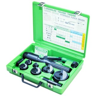 KLAUKE 50356143SET Stanzensatz Hand-Hydraulik Slug...