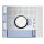 Bticino 351211 Abdeckung mit 1 Ruftaste für Video-Lautsprechermodul Art. 351200,  Farbe: Allmetal