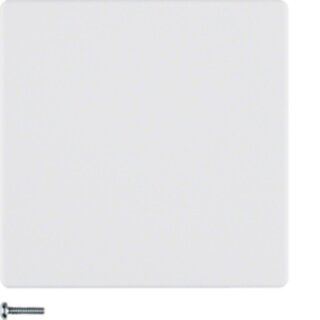 BERKER  85141129 Taste 1fach Q.1/Q.3 polarweiß samt