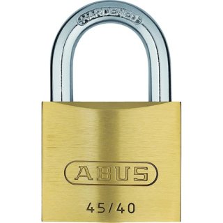 ABUS ABVS11825 45/40 Triples SB Messing-Hangschloss...
