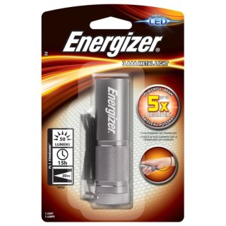 Energizer 3 LED Metal Light Taschenlampe 3 AAA Metal Light