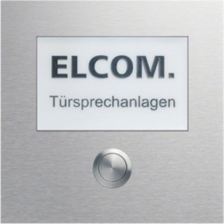 Elcom 5810125 CZM-210 R-Tast LED-Schild gr 1/1 MODESTA