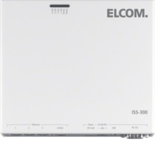 Elcom 1903200 ISS-300 IP Sprechanlagen-Server AP weiß