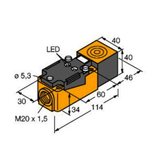 Turck NI35-CP40-AP6X2 Induktiver Sensor