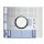 Bticino 351221 Abdeckung mit 2 Ruftasten für Video-Lautsprechermodul Art. 351200,  2-reihig,  Farbe: Allmetal