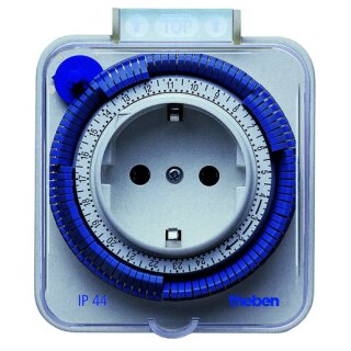 Theben theben-timer 26 IP 44 Zeitprogrammstecker mit...