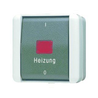 Jung 802 HW Heizungsschalter, Aus 2-pol., 10 AX 250 V ~,...