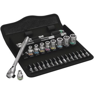 Wera 5004018001 Zyklop Metal-Knarrensatz 8100 SA 8,...
