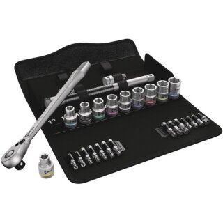 Wera 5004078001 Zyklop Metal-Knarrensatz 8100 SC 8,...