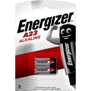 Energizer A23/E23A Spezialbatterie / Alkali Mangan A23 2 Stück