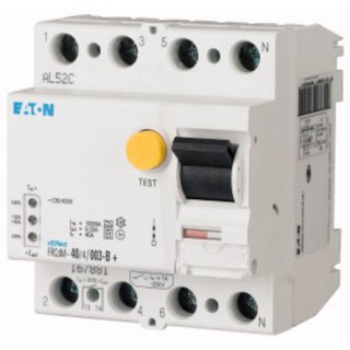 Eaton Electric FRCDM-25/4/03-G/BFQ Digitaler FI-Schalter,...