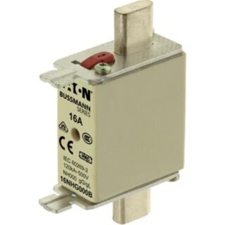 Eaton Electric NH FUSE 16A 500V GG/GL SIZE 000...