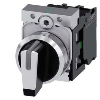 SIEMENS 3SU1150-2BL60-1NA0 Knebelschalter, beleuchtbar,...