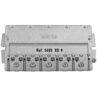 TELEVES EFV8 8-fach EasyF-Verteiler 5-2400 MHz VD: 15 dB,...