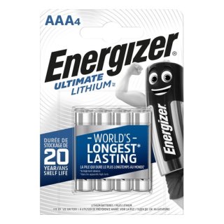 Energizer L92 (4 Stk.) Ultimate Lithium Micro (AAA)...