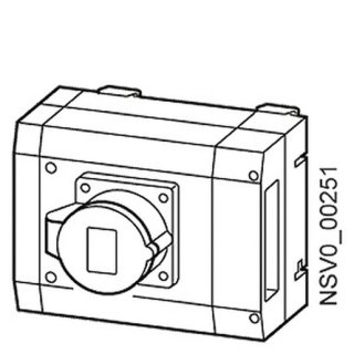 Siemens BVP:034271 BD01-AK1X/CEE163A161 ABGANGSKASTEN