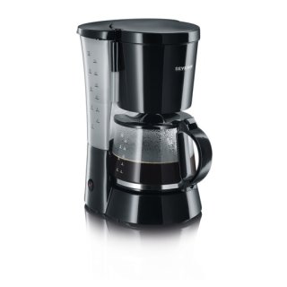 Severin KA4479 Kaffeeautomat, Glaskanne, schwarz