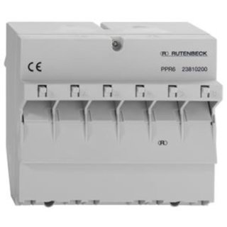 Rutenbeck PPR 6 Patchpanel für REG-Montage, 6 x...