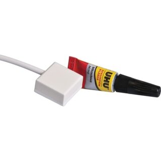 ABUS FU7301W Detektor tłuczenia szkła wolnego od...