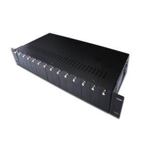 ASSMANN DN-82000 DIGITUS 2HE Medienkonverter Chassis, 14...