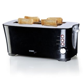 Domo DO961T Toaster schwarz B-Smart