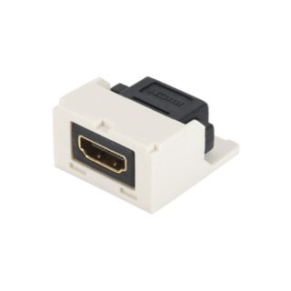 Panduit CMHDMIIW Mini-Com HDMI 1.4 Type A Female/Female