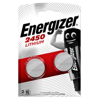 Energizer CR2450 (2 Stk.) Spezialbatterie / Lithium...