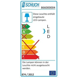 Schuch nD866F 12L85 EX-LED-Wannenleuchte, ExeLED 2,...