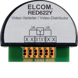 Elcom RED622Y Verteiler 2 fach UP 2Draht