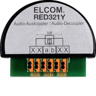 Elcom RED321Y Auskoppler UP 2Draht