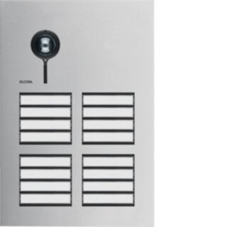 Elcom REQ516Y Türstation Video 16/2 2D Edelstahl ONE