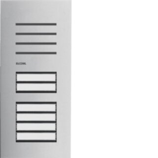 Elcom REQ006Y Türstation Audio 6/1 2D Edelstahl ONE