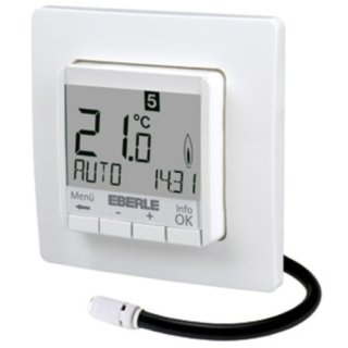 Eberle & Co. FIT 3L / weiß UP-Uhrenthermostat...