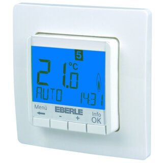 Eberle & Co. FIT 3Rw / blau UP-Uhrenthermostat als...