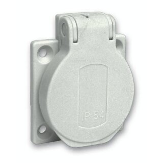 Schneider Electric PKS51G Schukosteckdose, grau, 2p+E,...