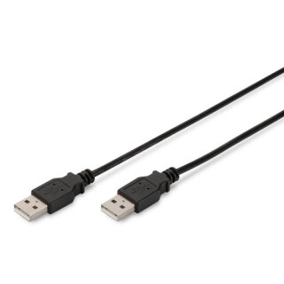 ASSMANN AK-300101-018-S USB 2.0 Anschlusskabel , Typ A...