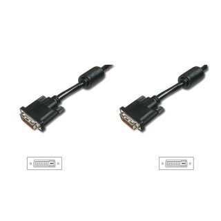 ASSMANN AK-320101-020-S DVI Anschlusskabel, DVI(24+1), 2x...