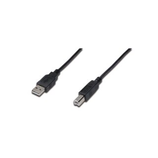 ASSMANN AK-300105-005-S USB 2.0 Anschlusskabel, Typ A - B...