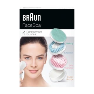 Braun Face Aufsatz-Mix SE80mv 4er Braun Face Aufsatz-Mix...