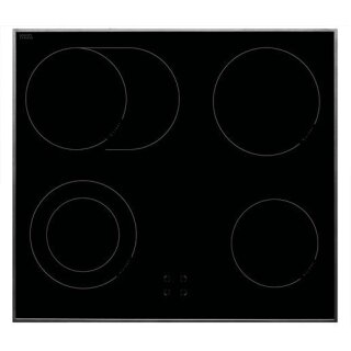 AMICA EHC 12761 E Einbauherd-Set im Scandium Design,...