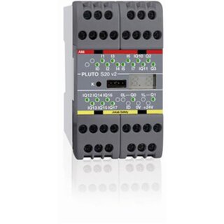 ABB Pluto S20 v2 , Sicherheits SPS, 24 V DC PL e/Kat. 4,...