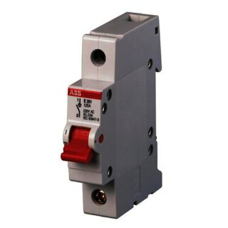ABB E201/63G E201/63G Trennschalter 1P,63A,Schaltgriff grau